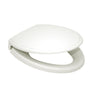 TOTO Traditional SoftClose Elongated Closed-Front Toilet Seat and Lid