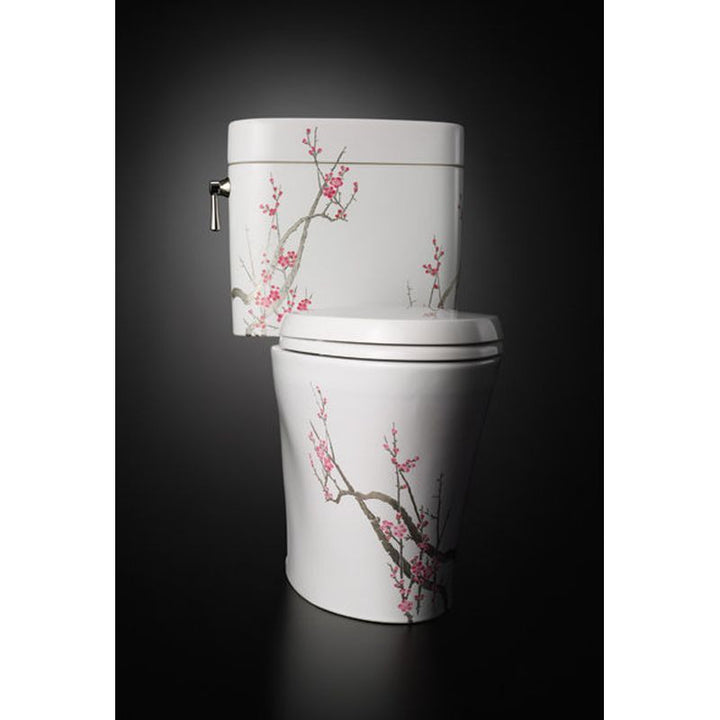 TOTO Waza Miyabi Plum Tree CST794EF Two-Piece Toilet
