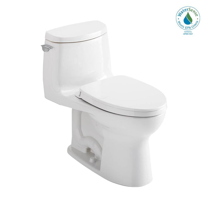 Toto Ultramax Ii 1G One-Piece Elongated 1.0 GPF Universal Height Toilet With Ss124 Softclose Seat, Washlet+ Ready — Beige