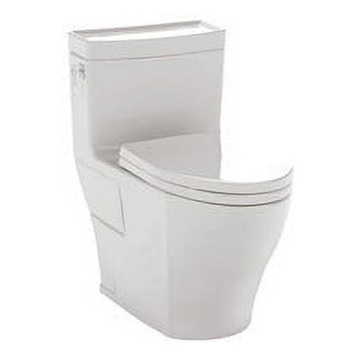 TOTO Aimes 1.28GPF/4.8LPF One Piece Elongated Bowl Sedona Beige — Ebony