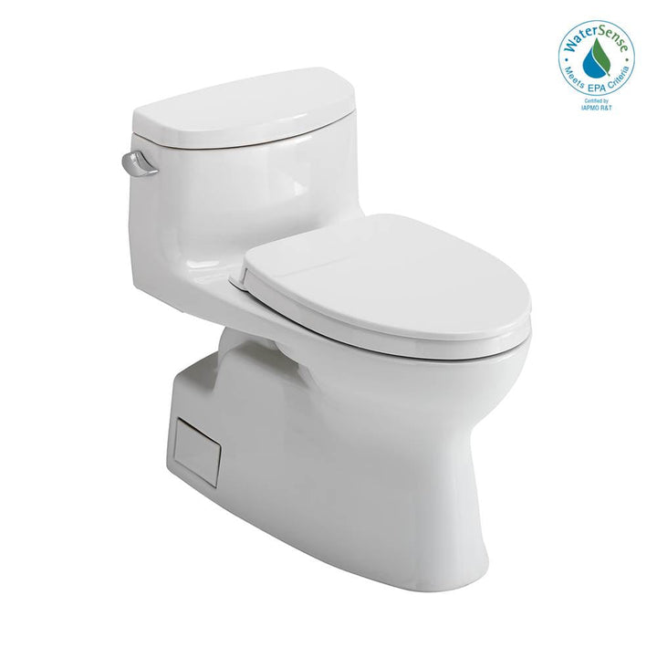 Toto Carolina Ii One-Piece Elongated 1.28 GPF Universal Height Toilet With Cefiontect and Ss124 Softclose Seat, Washlet+ Ready — Bone