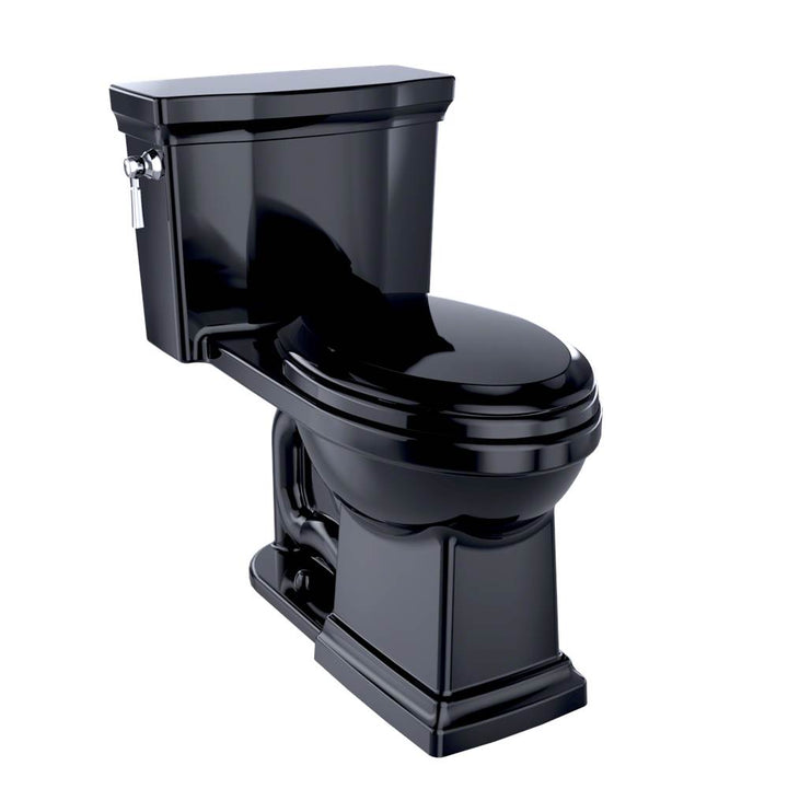 Toto Promenade Ii 1G One-Piece Elongated 1.0 GPF Universal Height Toilet With Cefiontect — Ebony