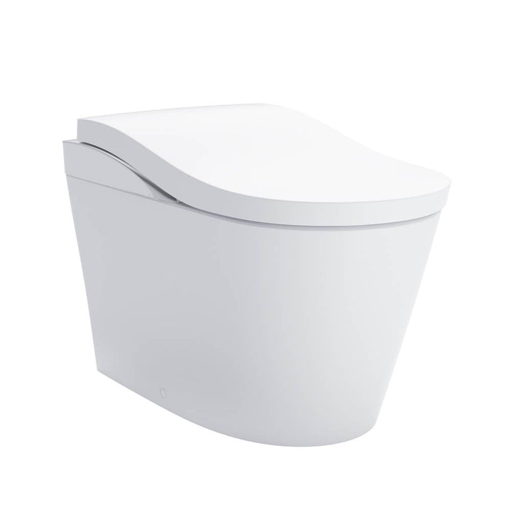 Toto MS8732CUMFG#01S Neorest LS Dual Flush 1.0 Or 0.8 Gf Integrated Bidet Toilet With Silver Trim