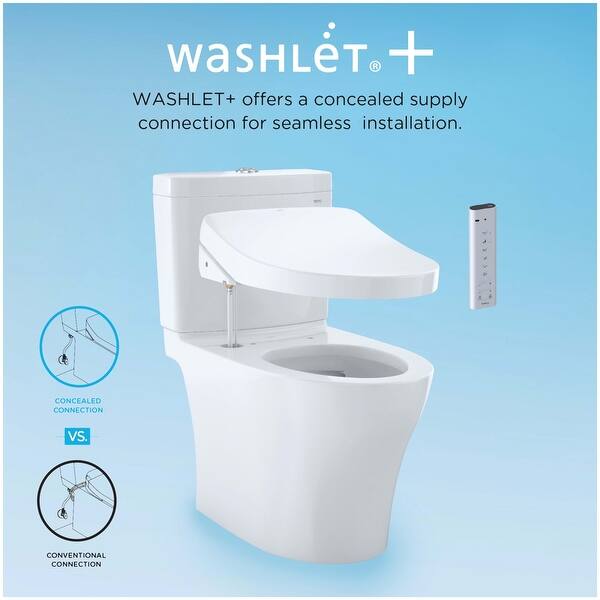 Toto MW6263084CEFG#01 Aimes 1Pc With Washlet C5