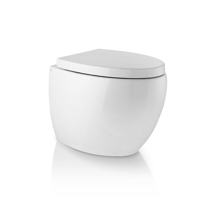 AET Oval Freestanding Toilet 15-3/8'' L x 22'' W x 15-3/8'' H