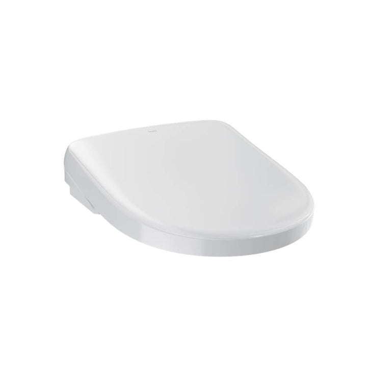 Toto SW4735#01 Washlet S7A Electronic Bidet Toilet Seat, Ewater+ Bowl and Wand Cleaning, Auto Open and Close Contemporary Lid, Round