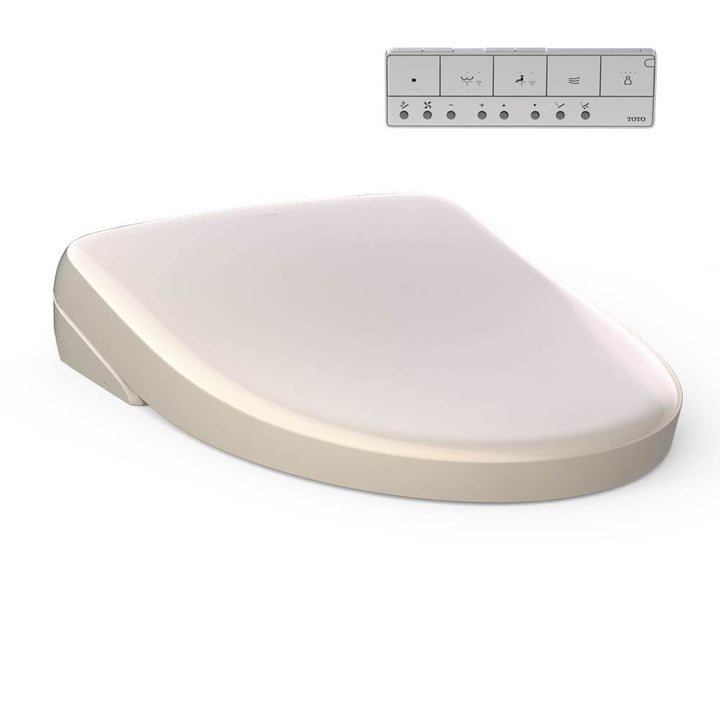 Toto SW4736#12 Washlet S7A Electronic Bidet Toilet Seat With Ewater+ Bowl and Wand Cleaning, Auto Open and Close Contemporary Lid, Elongated