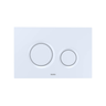 TOTO DuoFit Basic Round Dual-Button Push Plate