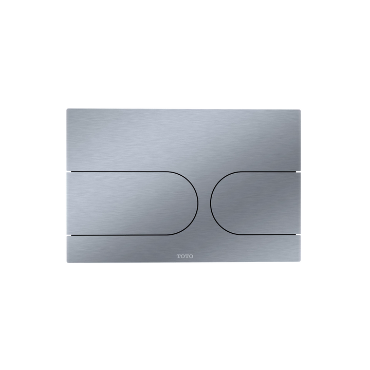 TOTO Wall Round Push Plate — Stainless Steel