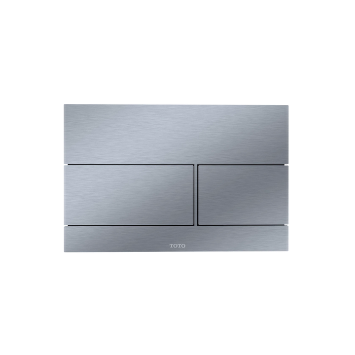 TOTO Wall Square Push Plate — Stainless Steel
