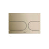 Toto YT990#N Nickel Push Button Plate For Neorest In-Wall Tank Unit Glass